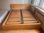Malm bed 160x200, zonder matras, Huis en Inrichting, Slaapkamer | Bedden, Ophalen, Gebruikt, Beige, Tweepersoons
