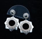 Grote zilveren oorbellen, Nieuw, Ophalen of Verzenden, Knopjes of Stekers, Zilver