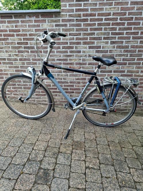 Stadsfiets Gazelle Medeo, Fietsen en Brommers, Fietsen | Heren | Herenfietsen, Zo goed als nieuw, Gazelle, 53 tot 57 cm, Versnellingen
