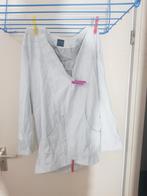 Blazer Corvera Vargas • S/M • blanc • créateur, Enlèvement ou Envoi, Taille 36 (S), Comme neuf, Manteau