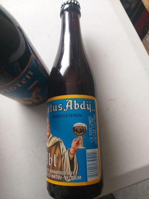 1 flesje Westvleteren Abt 12 met etiket , St Bernardus, Verzamelen, Biermerken, Ophalen