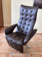 Jori relax Square mono-move(Showroomstaat) hezterfield stijl, Ophalen, Zo goed als nieuw, Leer, Durlet Sede Leolux hukla stressless revilax
