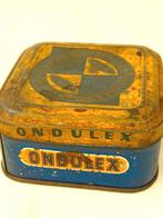 Vintage blik garage Ondukex voor pistons, cylinders, Ophalen of Verzenden, Gebruikt