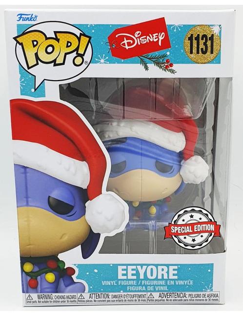 Funko POP Disney Holiday Eeyore (1131) Special Edition, Collections, Jouets miniatures, Comme neuf, Envoi