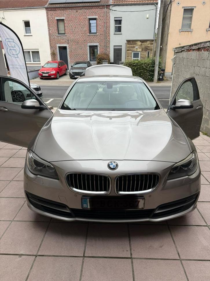 Bmw 518d F10 9/2016 136ch euro6b, Auto's, BMW, Particulier, 5 Reeks, Bluetooth, Diesel, Euro 6, Berline, 5 deurs, Automaat, Beige