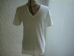 T-shirt blanc en v Eminence taille S, Gedragen, Ophalen of Verzenden, Wit