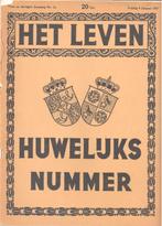 Het leven..Nederlands koningshuis 1937-1938 -5 exemplaren., Verzamelen, Ophalen of Verzenden, Gebruikt, Tijdschrift of Boek