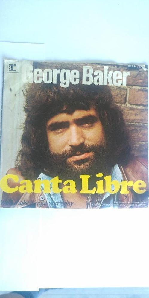 single george baker--canta libre---, Cd's en Dvd's, Vinyl Singles, Gebruikt, Single, Pop, 7 inch, Ophalen of Verzenden