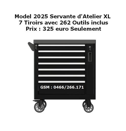 Nouveau Model 2025 Servante d'atelier avec Outillage, Doe-het-zelf en Bouw, Gereedschap | Handgereedschap, Nieuw, Ophalen