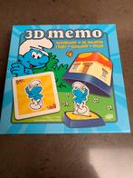 3 D memo de smurfen, Hobby en Vrije tijd, Gezelschapsspellen | Kaartspellen, Ophalen of Verzenden, Zo goed als nieuw