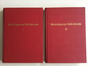Boeken: West-Vlaamse Volkskunde 1en 2   , H Stalpaert  beschikbaar voor biedingen
