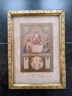 Certificat de première communion de 1904, Enlèvement ou Envoi