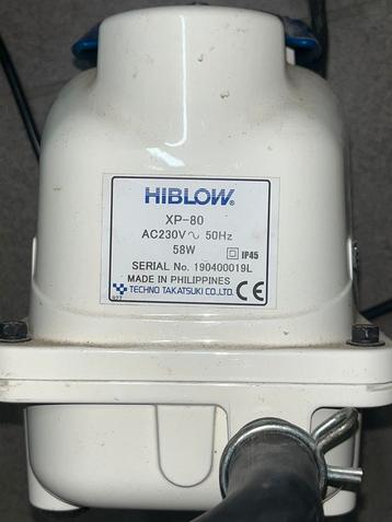 HIBLOW XP-80 beschikbaar voor biedingen