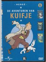 DVD De Avonturen Van Kuifje 6, Alle leeftijden, Ophalen of Verzenden, Europees, Tekenfilm