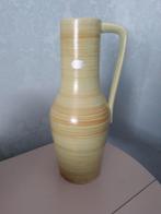 Vintage  Grafenroda Werra 0 vaas Groen bruin H: 42 cm, Antiek en Kunst, Ophalen