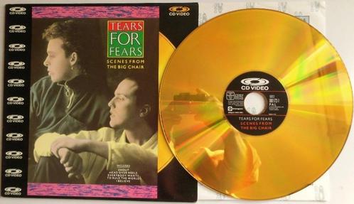 TEARS FOR FEARS SCENES FROM THE BIG CHAIR 12" CD VIDEO, Cd's en Dvd's, Cd's | Overige Cd's, Zo goed als nieuw, Verzenden