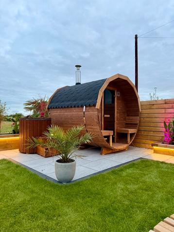 2,5M Barrel Sauna Gratis Levering en Plaatsing beschikbaar voor biedingen