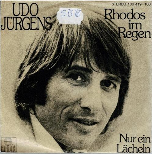 Vinyl, 7"   -   Udo Jürgens – Rhodos Im Regen, CD & DVD, Vinyles | Autres Vinyles, Autres formats, Enlèvement ou Envoi