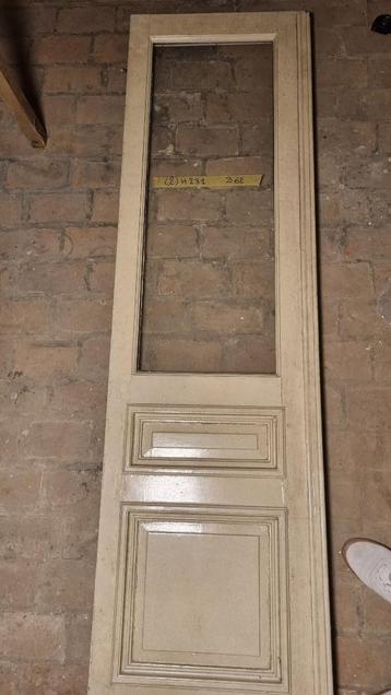 3-delige set klassieke houten deuren met glaswerk beschikbaar voor biedingen