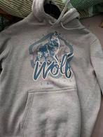 Sweater wolf met kap pairi daiza M - hoodie capuchon, Kleding | Heren, Ophalen of Verzenden, Nieuw, Maat 48/50 (M), Grijs