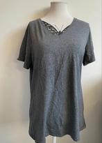 Basic katoenen t-shirt XL grijs als nieuw c&a, Kleding | Heren, T-shirts, Maat 52/54 (L), Zo goed als nieuw, Grijs, C&A