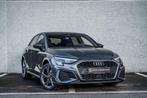 Audi A3 40 TFSIe S-LINE/S-TRONIC/MATRIX/PDC/CARPLAY/ACC, Auto's, Audi, Te koop, Zilver of Grijs, Berline, 5 deurs