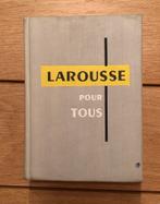Dictionnaire Petit Larousse pour tous 1973, Boeken, Woordenboeken, Gelezen, Frans, Larousse, Overige uitgevers