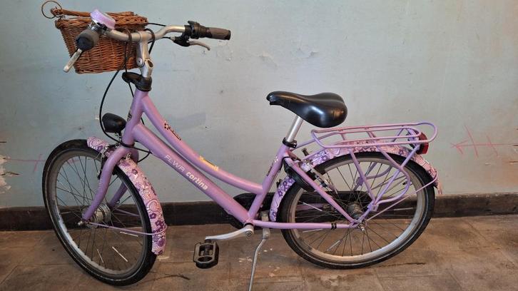 Gazelle Cortina F.L.W.R. 28 inch 3 versnellingen, Fietsen en Brommers, Fietsen | Meisjes, Gebruikt, 24 inch, Handrem, Versnellingen