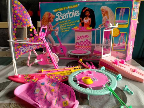 Barbie - Set de sport / fitness vintage, Enfants & Bébés, Jouets | Poupées, Utilisé, Barbie, Enlèvement
