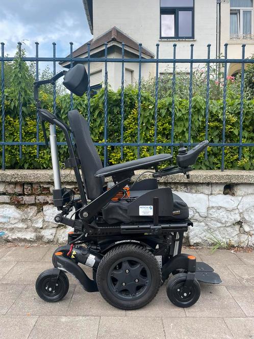 Quickie Q 300 mini elektrische rolstoel nieuwstaat, Diversen, Rolstoelen, Zo goed als nieuw, Elektrische rolstoel, Inklapbaar