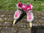 Mooie roze skeelers, Sport en Fitness, Overige merken, Verstelbaar, Inline skates 4 wielen, Gebruikt