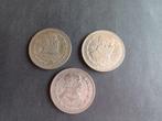 3 zilveren munten Un Peso Mexico 1958-1964 en 1965, Postzegels en Munten, Munten | Amerika, Ophalen of Verzenden, Noord-Amerika