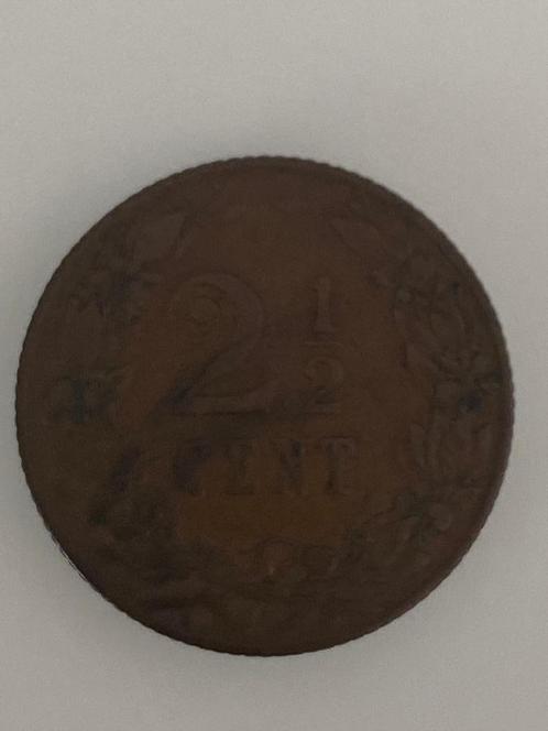 2,5 Nederlandse Cent Wilhelmina 1903, Postzegels en Munten, Munten | Nederland, Losse munt, Overige waardes, Koningin Wilhelmina