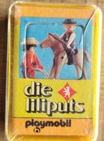 Oud Playmobil mini-kwartet: Die Liliputs (jaren '70), Verzamelen, Speelkaarten, Jokers en Kwartetten, Kwartet(ten), Gebruikt, Ophalen of Verzenden