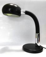 Lampe à poser ou bureau gamma lux italy noir et chrome, Ophalen