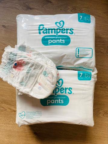 Pantalons de protection premium Pampers taille 7 - 84 pièces