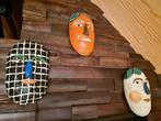 PARK & Pardon papier mache maskers, Antiek en Kunst, Ophalen of Verzenden