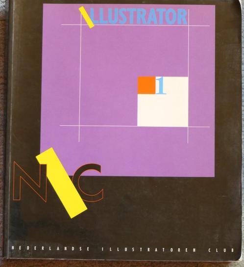 Kunstboek ILLUSTRATOR 1 Nederlands Illustratoren Club, Boeken, Kunst en Cultuur | Beeldend, Zo goed als nieuw, Schilder- en Tekenkunst