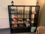 IKEA bibliothèque KALLAX brun noir, Maison & Meubles, Enlèvement, Utilisé, 100 à 150 cm, 100 à 150 cm