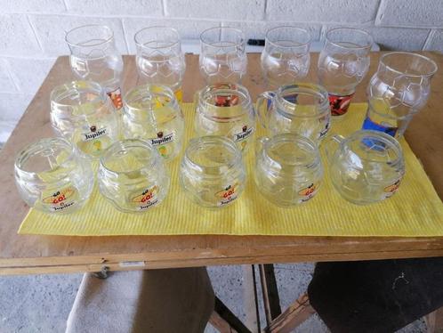 A vendre verre  collector, Verzamelen, Glas en Drinkglazen, Gebruikt, Bierglas, Ophalen