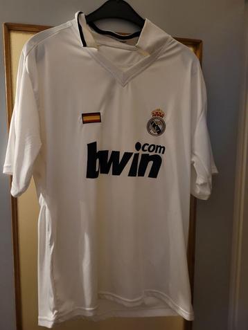 maillot du real de Madrid taille XL vintage