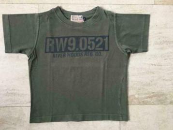 T-shirt River Woods maat 92 beschikbaar voor biedingen