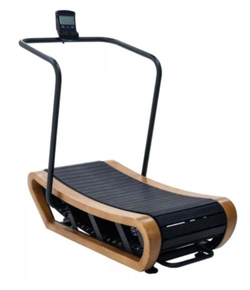 Gymfit Curved Treadmill | Hout | Loopband |, Sport en Fitness, Fitnessmaterialen, Nieuw, Armen, Benen, Borst, Buik, Rug, Ophalen of Verzenden