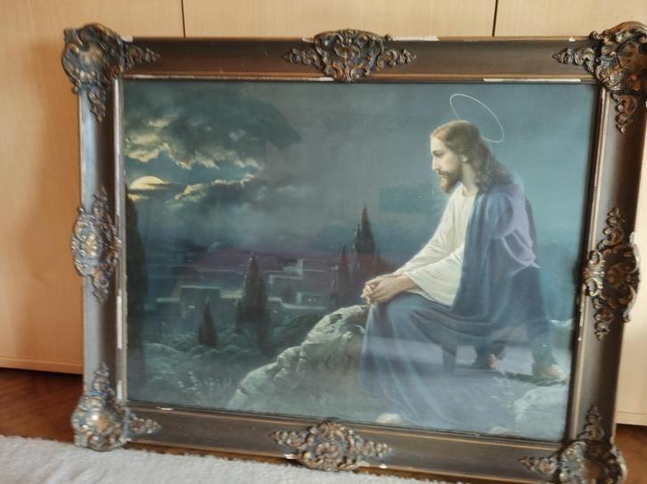 Religieuze reproductie, Antiek en Kunst, Kunst | Schilderijen | Klassiek, Ophalen