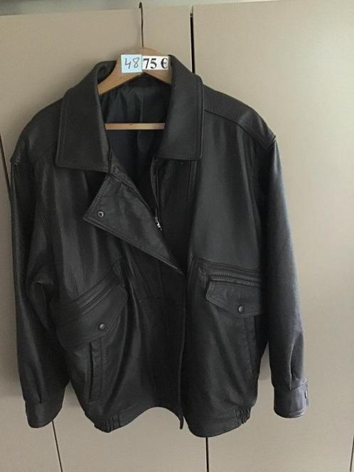 lederen dames jas maat 48 met gratis verzending, Kleding | Dames, Jassen | Zomer, Zo goed als nieuw, Maat 46/48 (XL) of groter