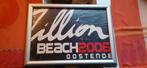 Zillion beach2006 oostende affiche in kader., Verzamelen, Ophalen, Gebruikt