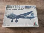 Italaerei Junkers Ju188A1/E1 German Fighter Bomber 1/72, Hobby en Vrije tijd, Modelbouw | Vliegtuigen en Helikopters, 1:72 tot 1:144