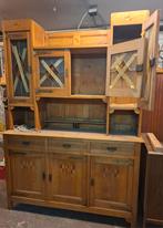 Buffet vitré en deux corps années 60., Enlèvement, Utilisé