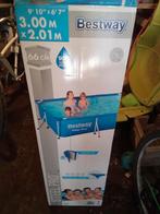 Bestway zwembad met pomp, Tuin en Terras, Ophalen, Zo goed als nieuw, Opzetzwembad, 200 tot 400 cm