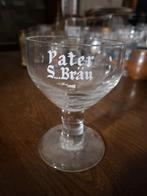 Pater's Brau-glas, Verzamelen, Biermerken, Verzenden, Gebruikt, Glas of Glazen, Overige merken